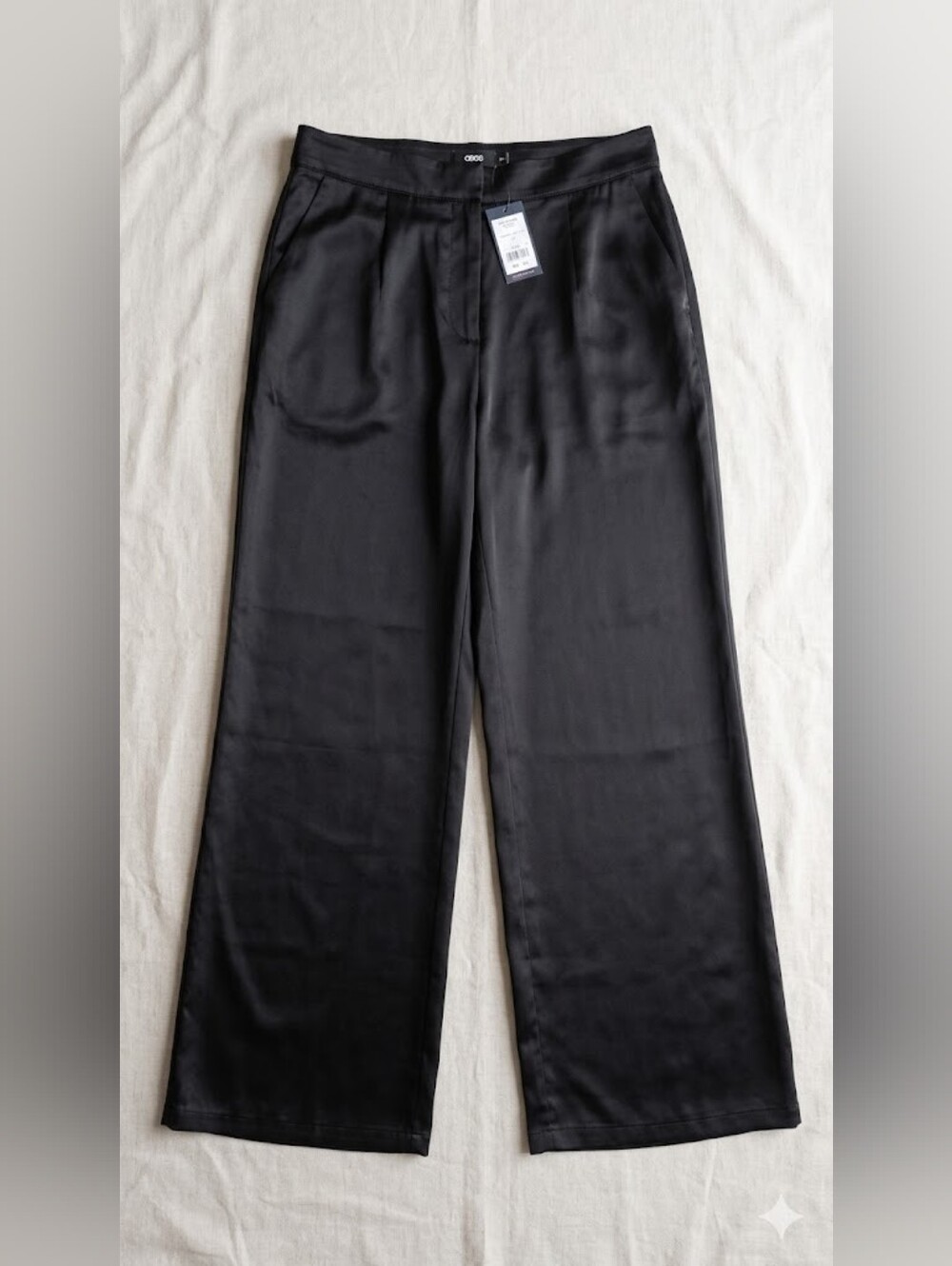 Satin Wide Leg Pants 2xl
